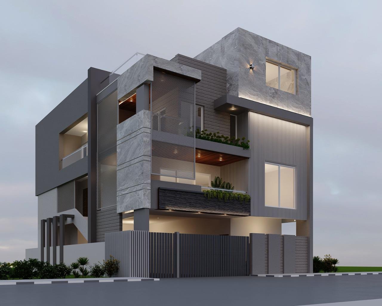 Luxury elevation design